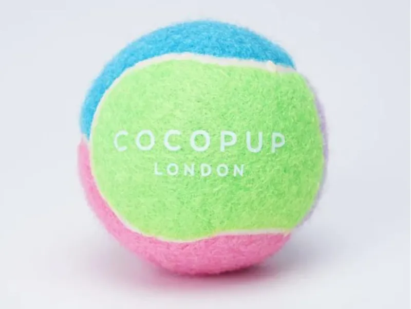 Cocopup London Tennis Ball - Bold and Bright